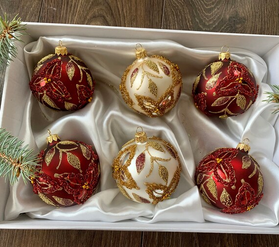 Glass ornaments clearance