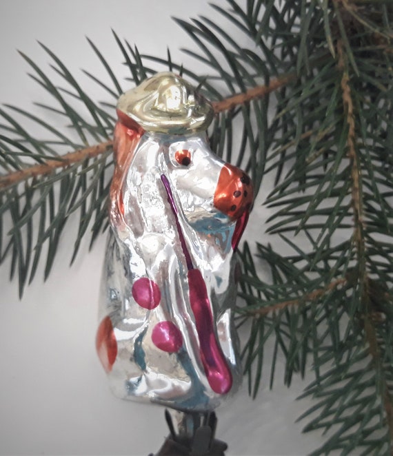 Vintage dog christmas ornaments Clearance