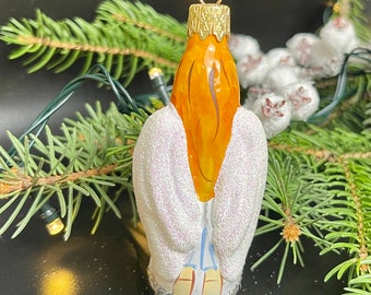 三人の天使　柊　クリストファー・ラコ　ガラスオーナメント　クリスマス 三人の天使 柊 クリストファー・ラコ ガラスオーナメント クリスマス