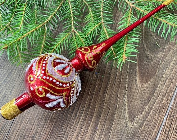 Glass cheap tree toppers
