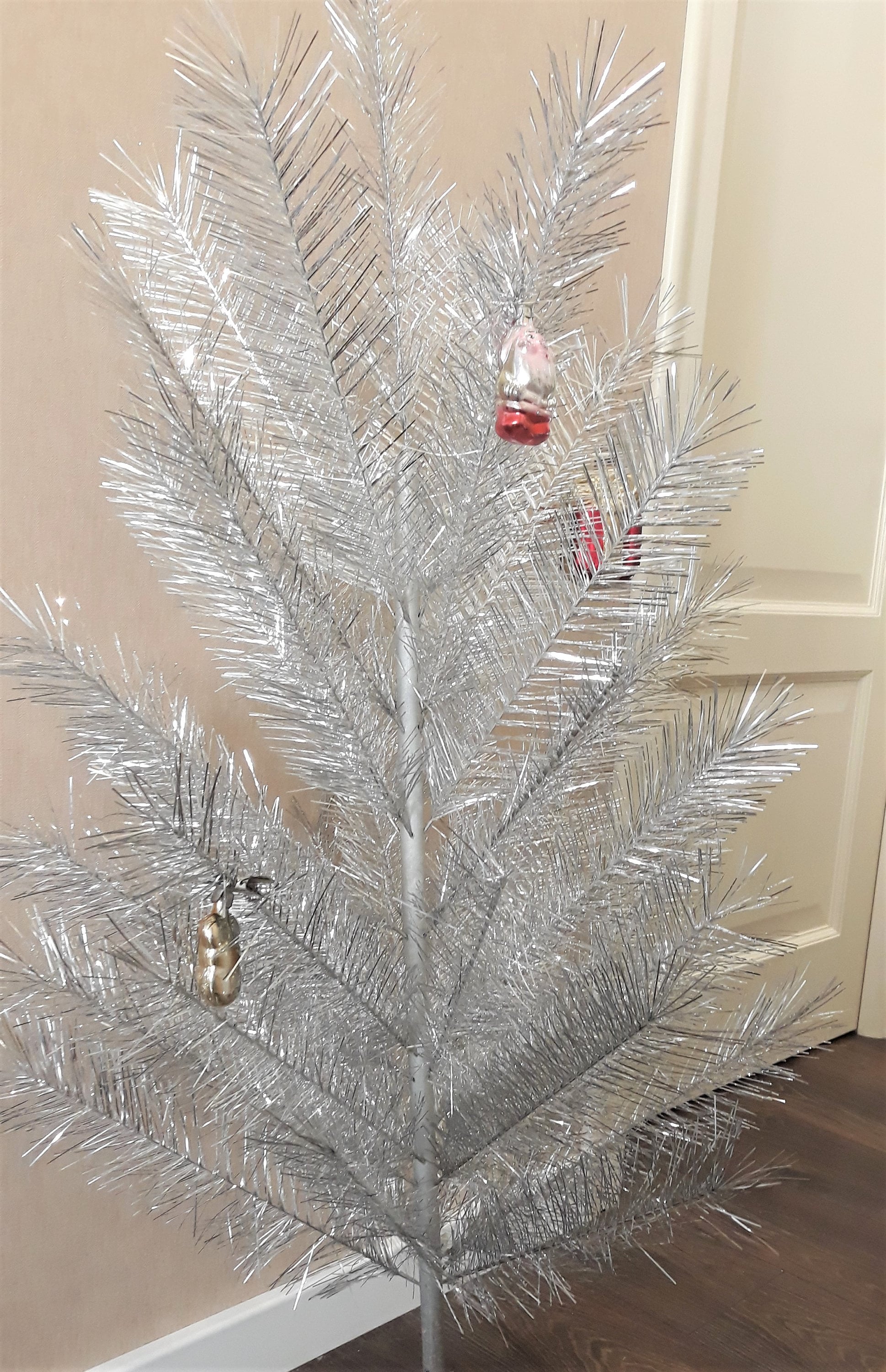 Aluminum Christmas Tree, Silver, Aluminum, Tree, Christmas Tree, 80s ...