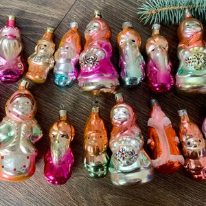 20 Fairy tale Antique glass Christmas ornaments, Christmas glass ornament,1950s Christmas,vintage Xmas,soviet Christmas tree glass ornaments