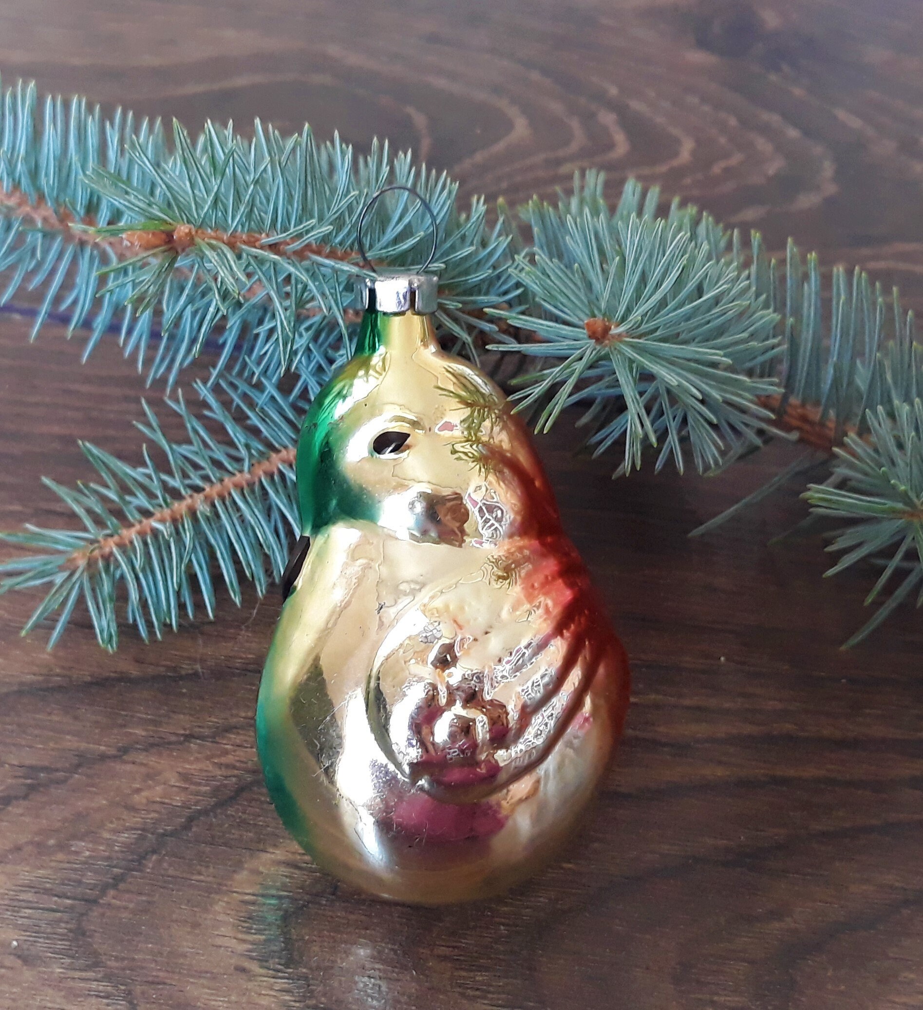 Bird Antique glass Christmas ornaments Christmas glass Etsy