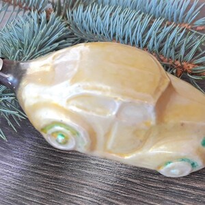 Car 1950s Christmas Glass Vintage Ornaments, Christmas Glass Ornaments