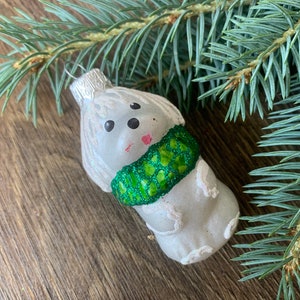 Dog Christmas glass ornament  vintage christmas ornaments christmas tree decorations Holiday decor, Gifts ideas, Winter decor