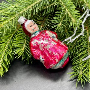 Enfeites de vidro para meninas, Natal vintage, Natal retrô, Natal dos anos 1950, Decoração de Natal, Decoração de feriado, Ideias para presentes, Decoração de inverno