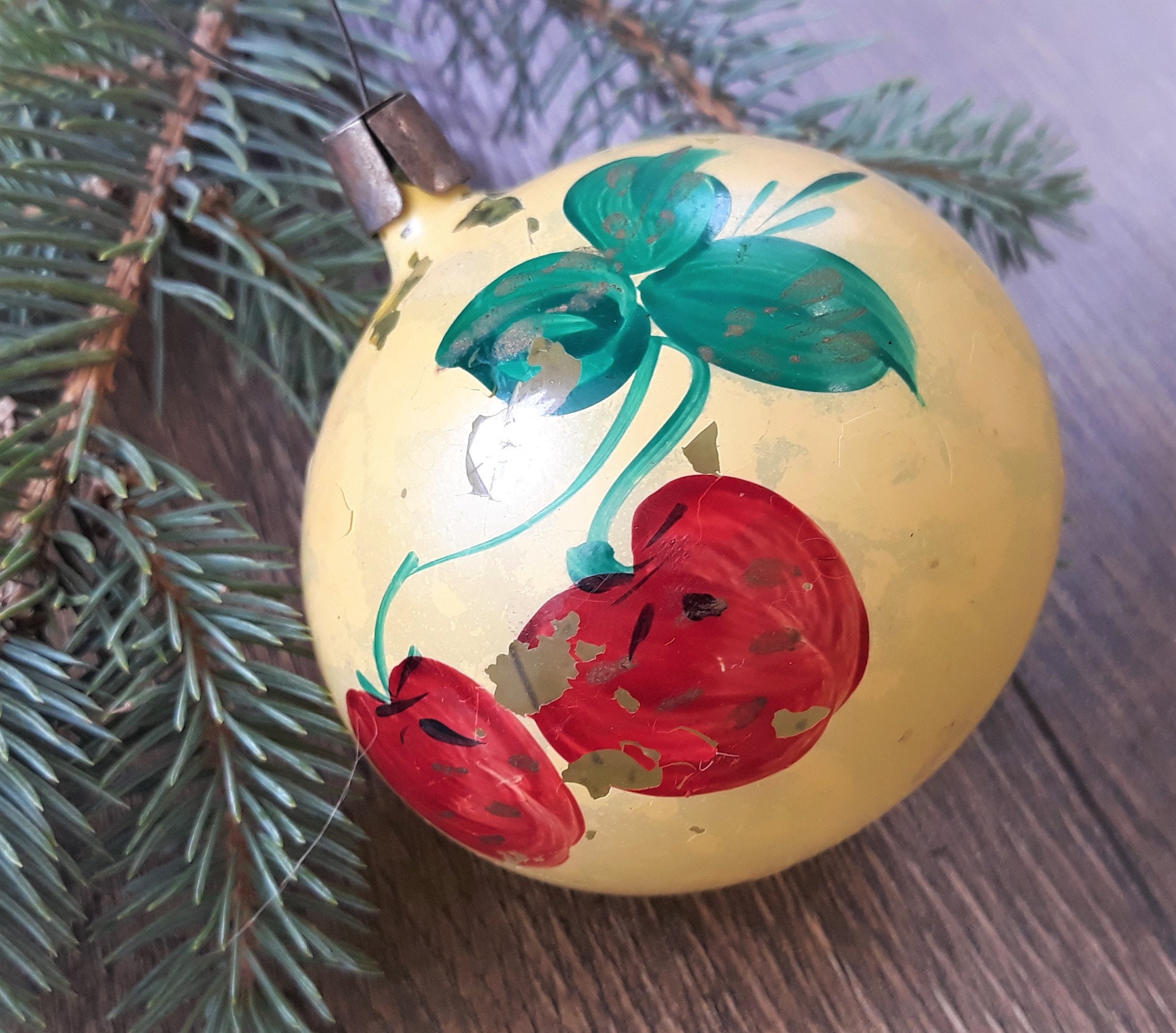 Antique Glass Christmas Ornaments Christmas Glass Ornaments Etsy