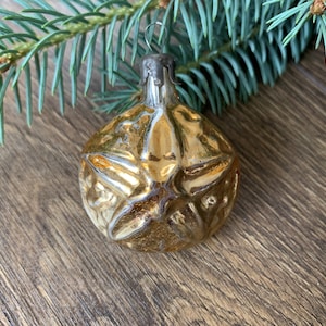 Star Christmas glass ornaments, vintage christmas,Retro Christmas,1950s christmas,Christmas decoration, Antique Christmas ornament