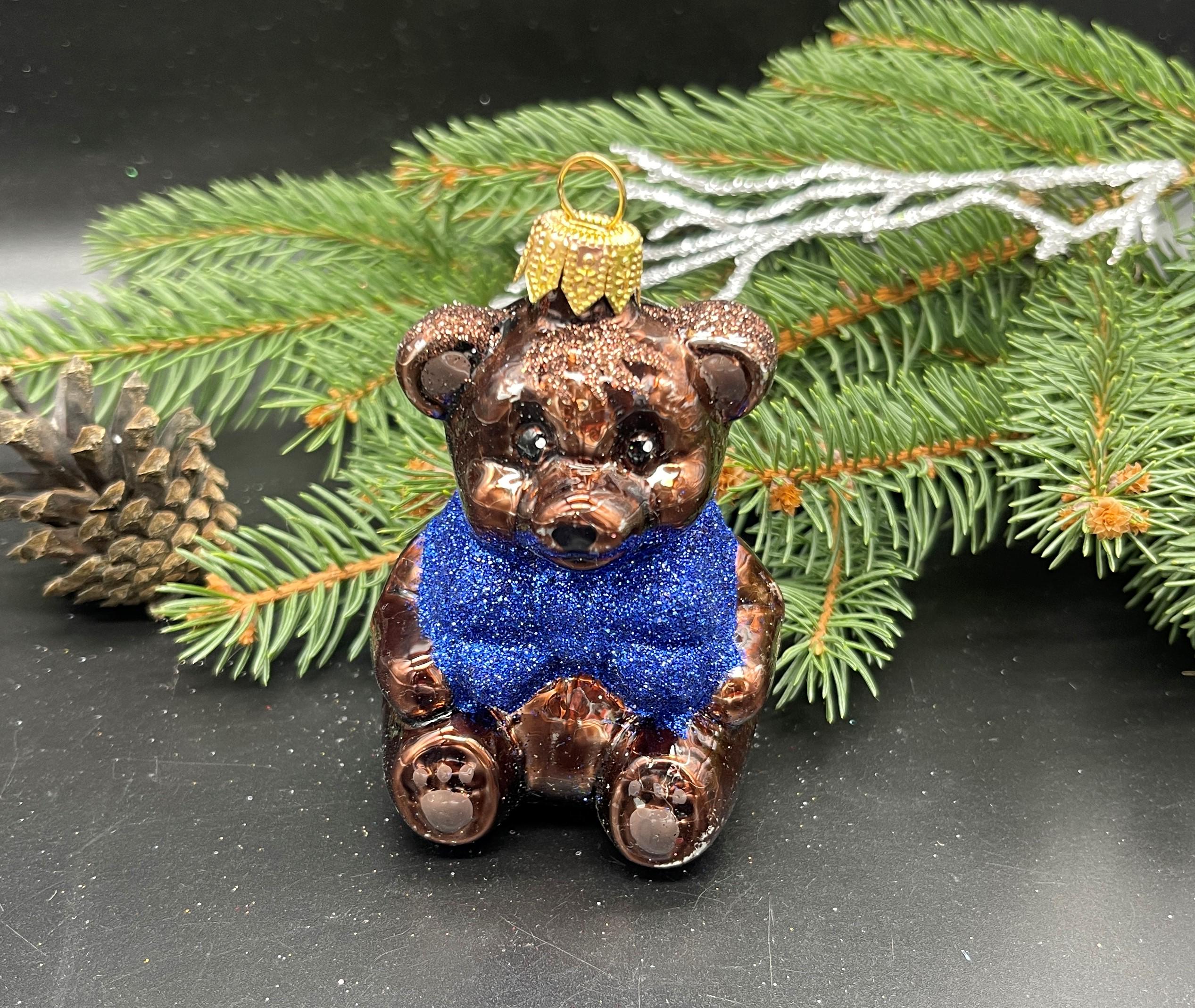 ソビエト　ガラスオーナメント　アコーディオンくまさん　クリスマスオーナメント ASTIER de VILLATTE. INGE-GLAS ドイツ製 うさぎクリップ ガラス