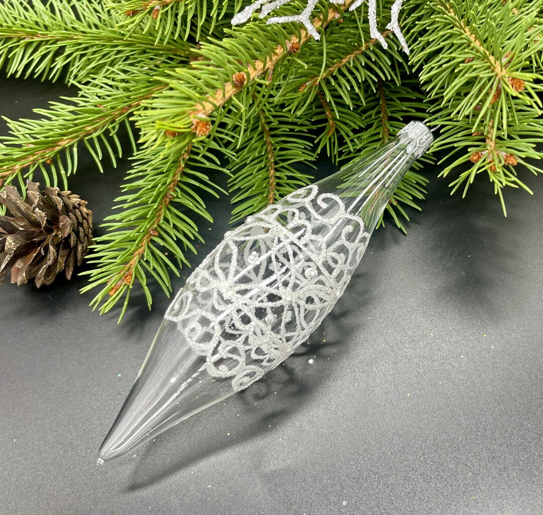 Handmade christmas glass ornaments kits