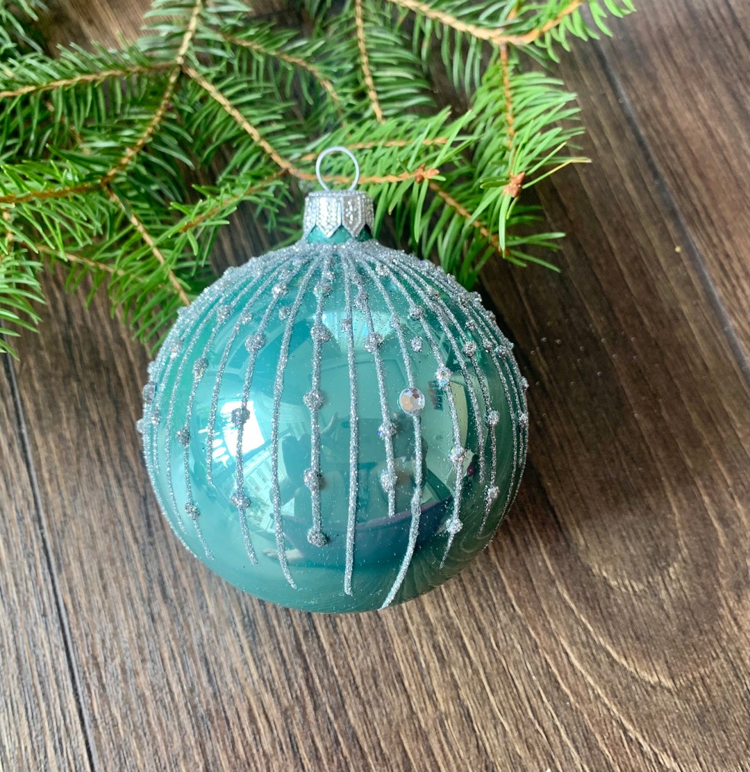 Handpainted Christmas Glass Ornaments,custom Ornaments,hand Painted