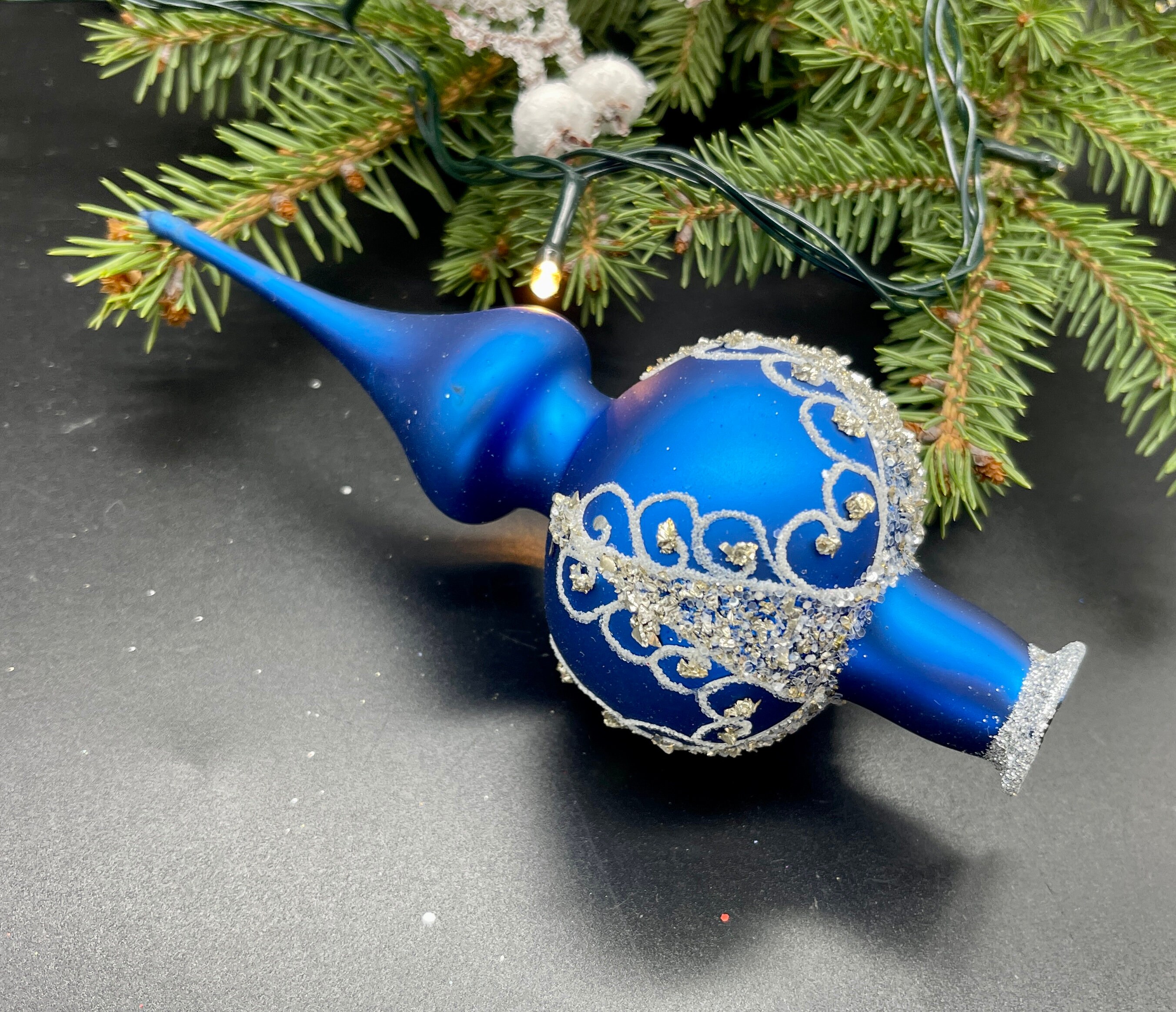 専用 アンティーク ガラスビーズのクリスマスツリー 専用 アンティーク ガラスビーズのクリスマスツリー 小さなライト