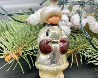 D ソビエト ヴィンテージ ミニガラスオーナメント アンティーク　クリスマス ソビエト ミニガラスオーナメントセット 16個 ヴィンテージ C ソビエト