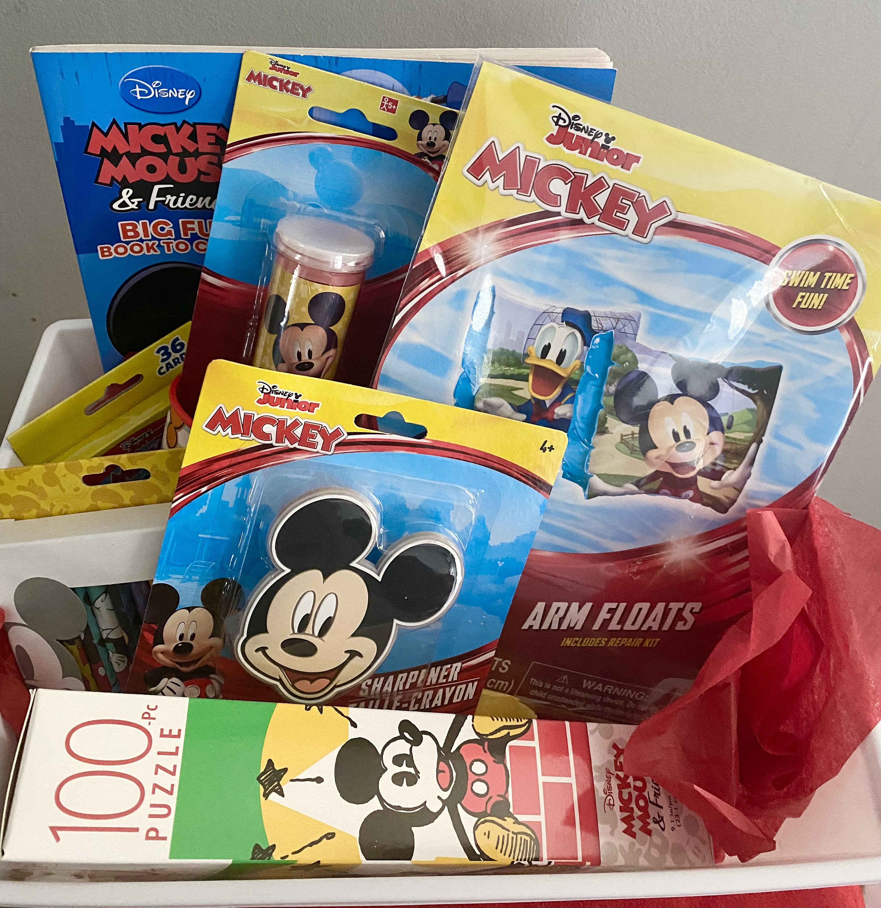 Mickey Mouse Gift Basket Etsy