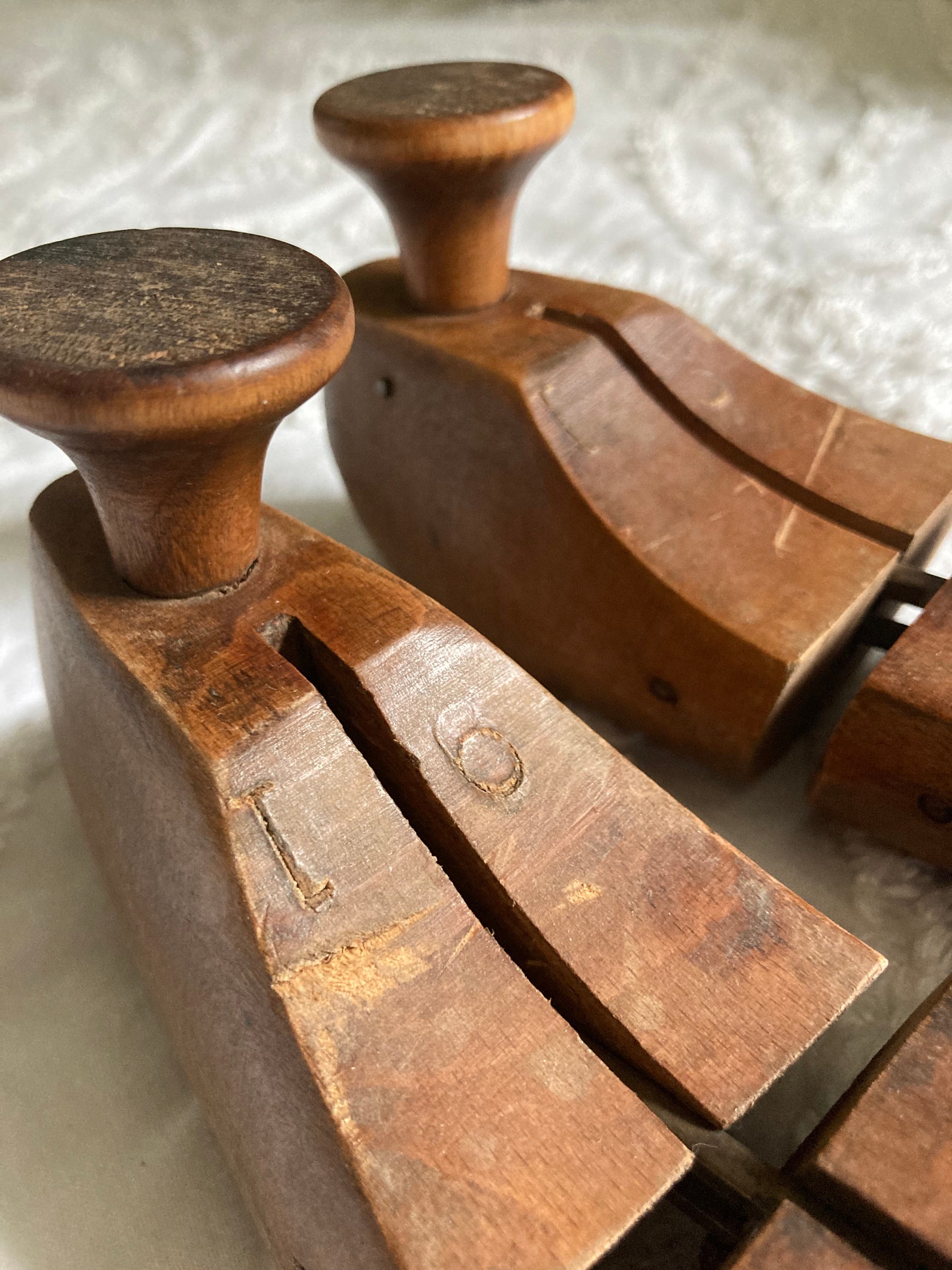 Set of 2 Vintage Wooden Shoe Forms / Shoe Lasts / Vintage - Etsy