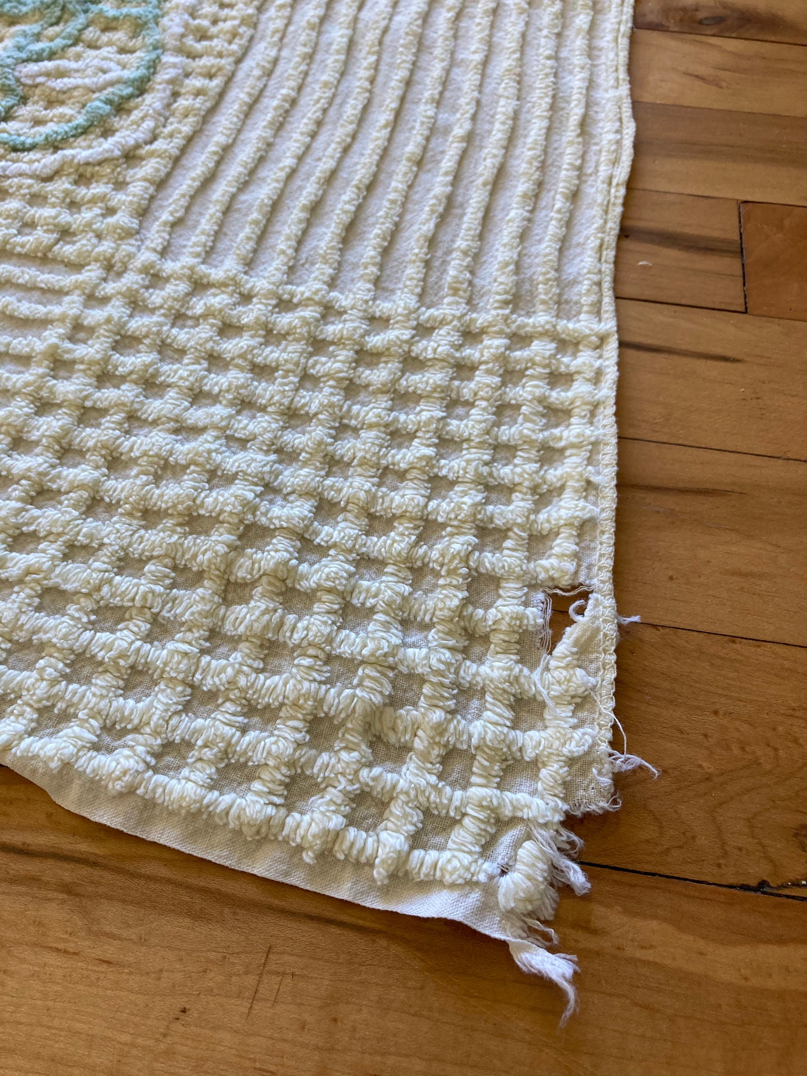 Vintage Chenille BABY Blanket / Crib Bedspread Sweet Kitten Etsy