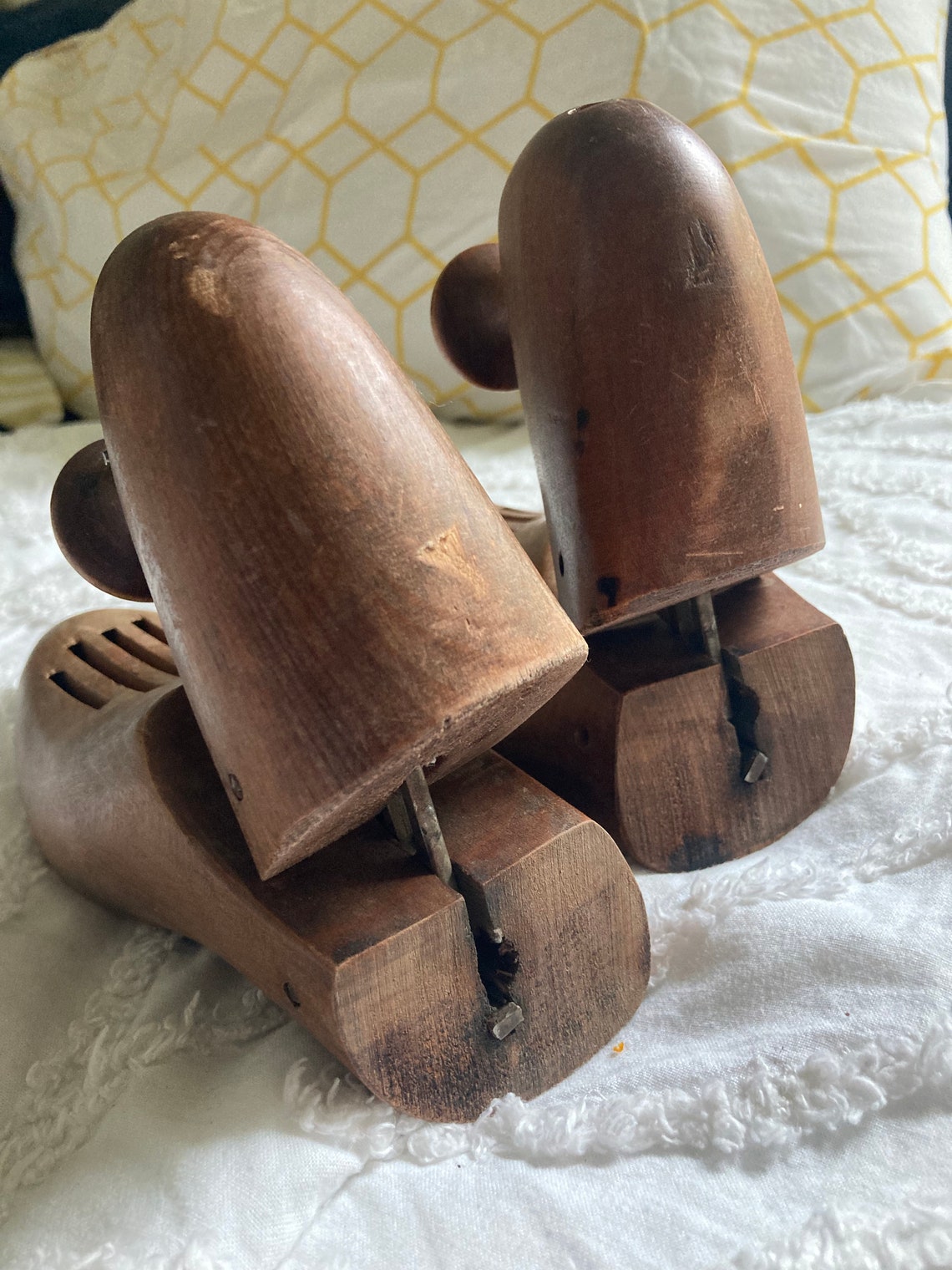 Set of 2 Vintage Wooden Shoe Forms / Shoe Lasts / Vintage - Etsy