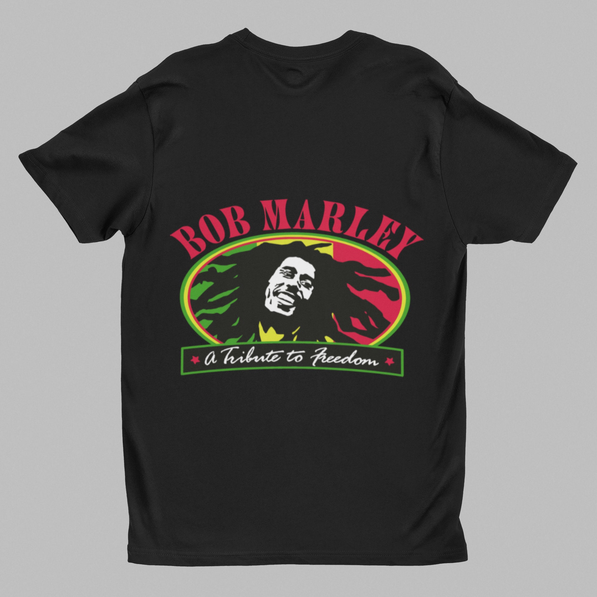 Bob Marley a Tribute to Freedom T Shirt Etsy