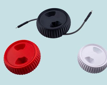 Rollable & Stackable Cable Organizer