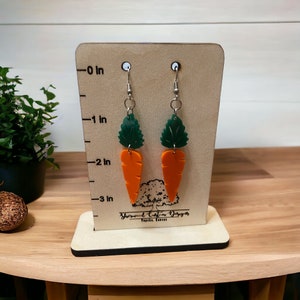 Easter Carrot earrings