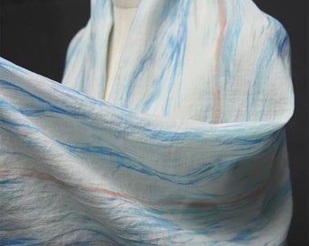 Pure Ramie Fabric, Hand Woven Fabric, Eco Friendly Fabric, Hemp, Linen, Reusable Gift Wrapping Cloth, Silk Feel Fabric for Dress, Pajamas