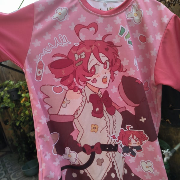 Begrenzte Lagerbestände Triple Baka Harajuku T-Shirt Vocaloid Project Sekai Hatsune Miku Kasane Teto Akita Neru decora