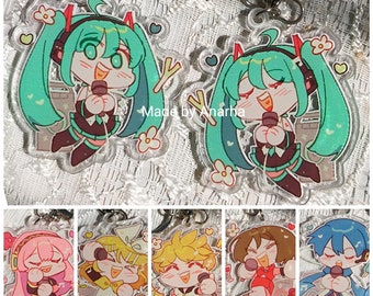 Vocaloid acrylic Keychain Virtual Singer project sekai colorful stage Hatsune Miku Teto prjsk