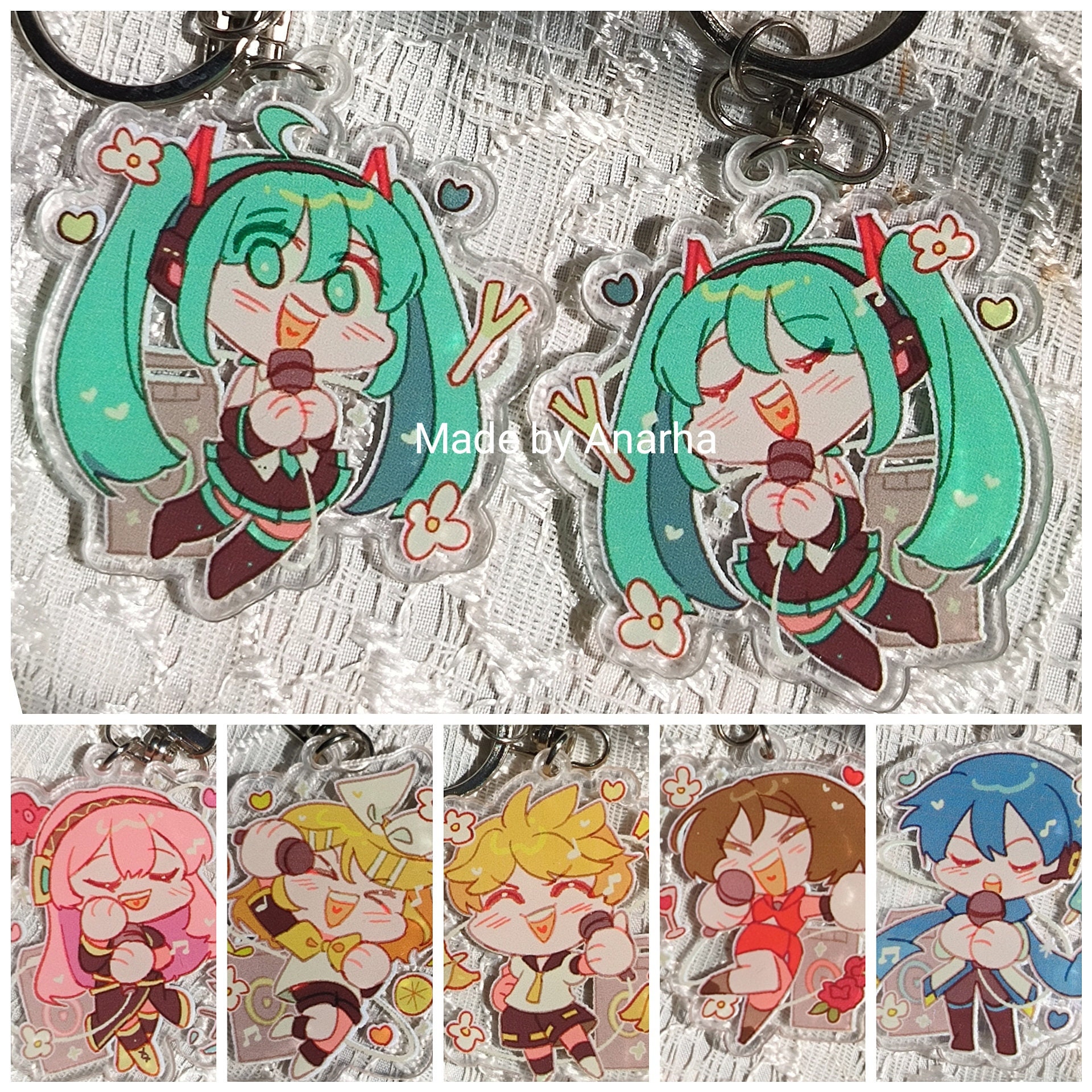 Vocaloid Acrylic Keychain Virtual Singer Project Sekai Colorful