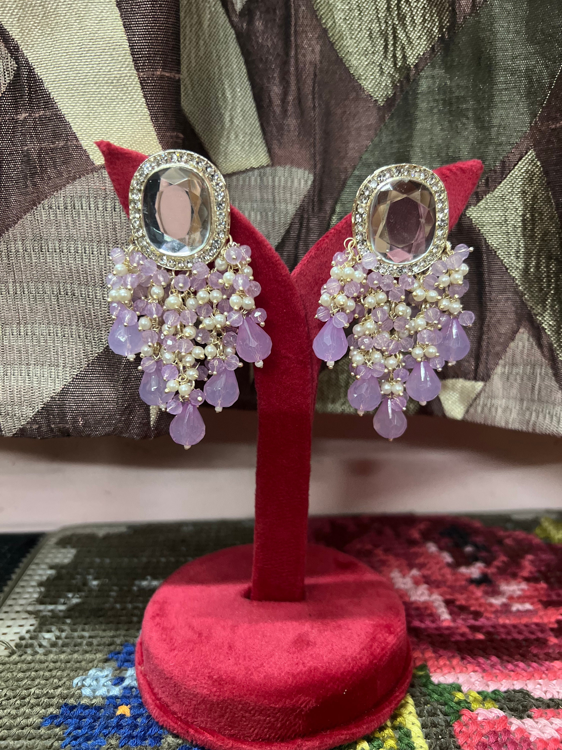 Girlish earrings design deals