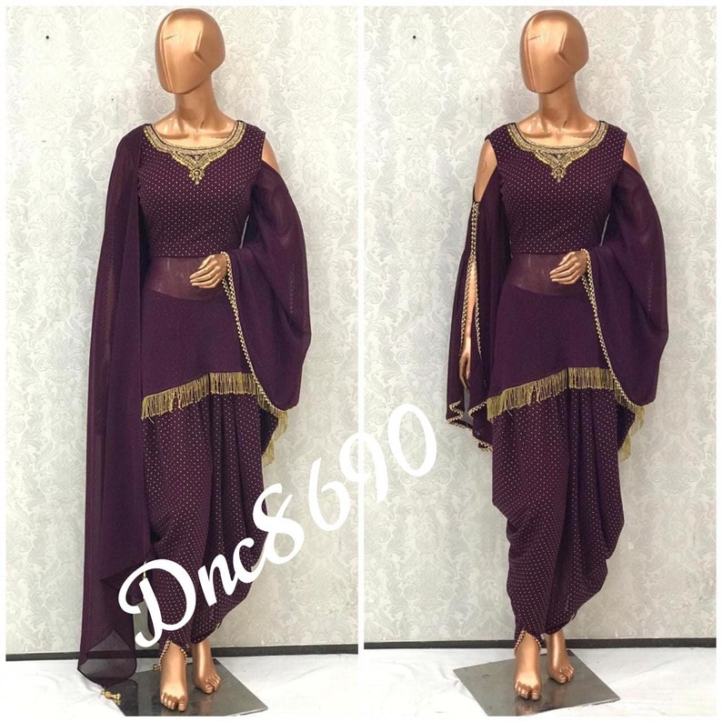 Dhoti salwarsuit,,,,indowestern dress,,,,mehandi dress
