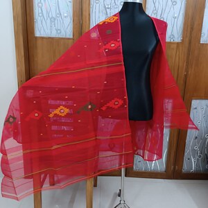 Jamdani dupatta bangladeshi inspired dupatta