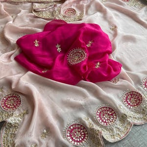 Munga silk saree Zardosi saree beautiful sari women sarees