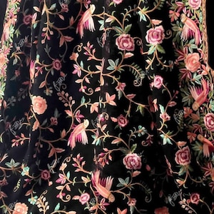 Parsi inspired saree,,,,,gorgette saree,,,,beautiful sari