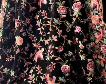 Parsi inspired saree,,,,,gorgette saree,,,,beautiful sari