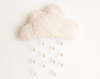 Rainy cloud wall decoration, fluffy cloud decoration