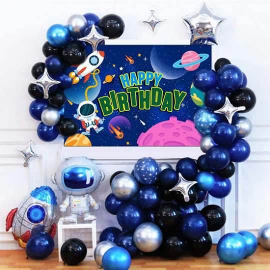 Astronaut theme Balloon Kit Space balloon arch Space Party Supplies Astronaut Balloon ArchSpace Themed Birthday Party Boys