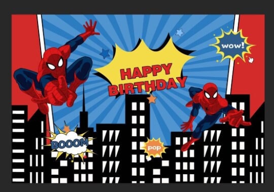 Spider-man Birthday Party Balloon Kit/ Set, Spider-man Theme Party  Decoration, Spider-man Garland, Spider-man Party Supplies 