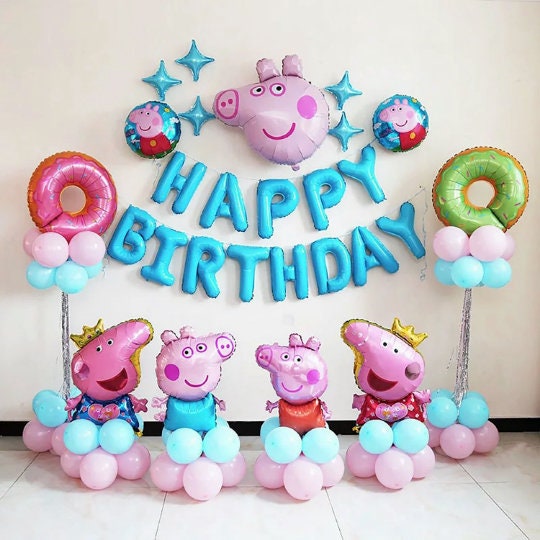 Peppa Pig House Prop Peppa Pig Birthday Decorations by 