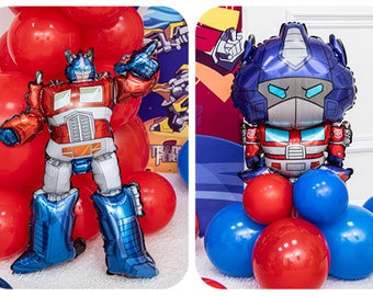 Optimus prime  character balloons and  bumble bees  character balloons