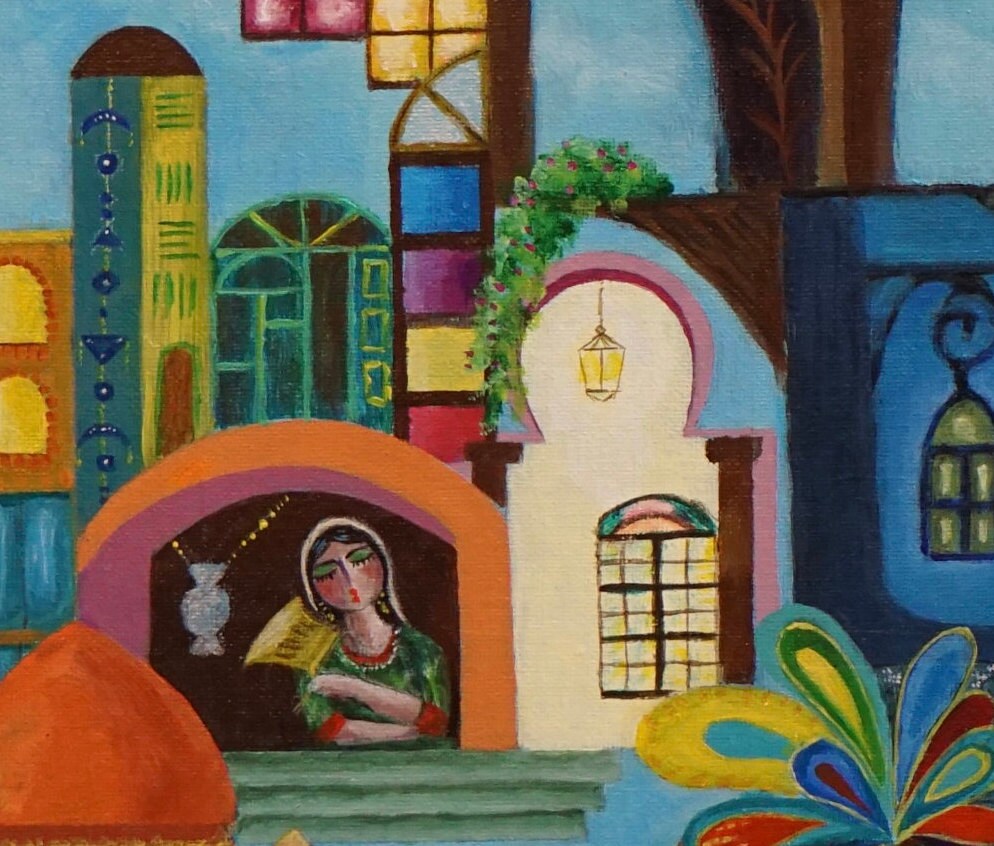 Painting Art Arabic Art Arabic Middle Eastern Indian Asian
