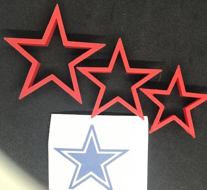 Dallas Cowboys Fondant Cookie Cutter Etsy