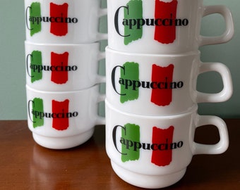 Arcoroc France, tazas de café, tazas de capuchino, café maxwell house, tazas de cristal para leche, café italiano, ideas para regalos, artículos de restaurante, cafetería,