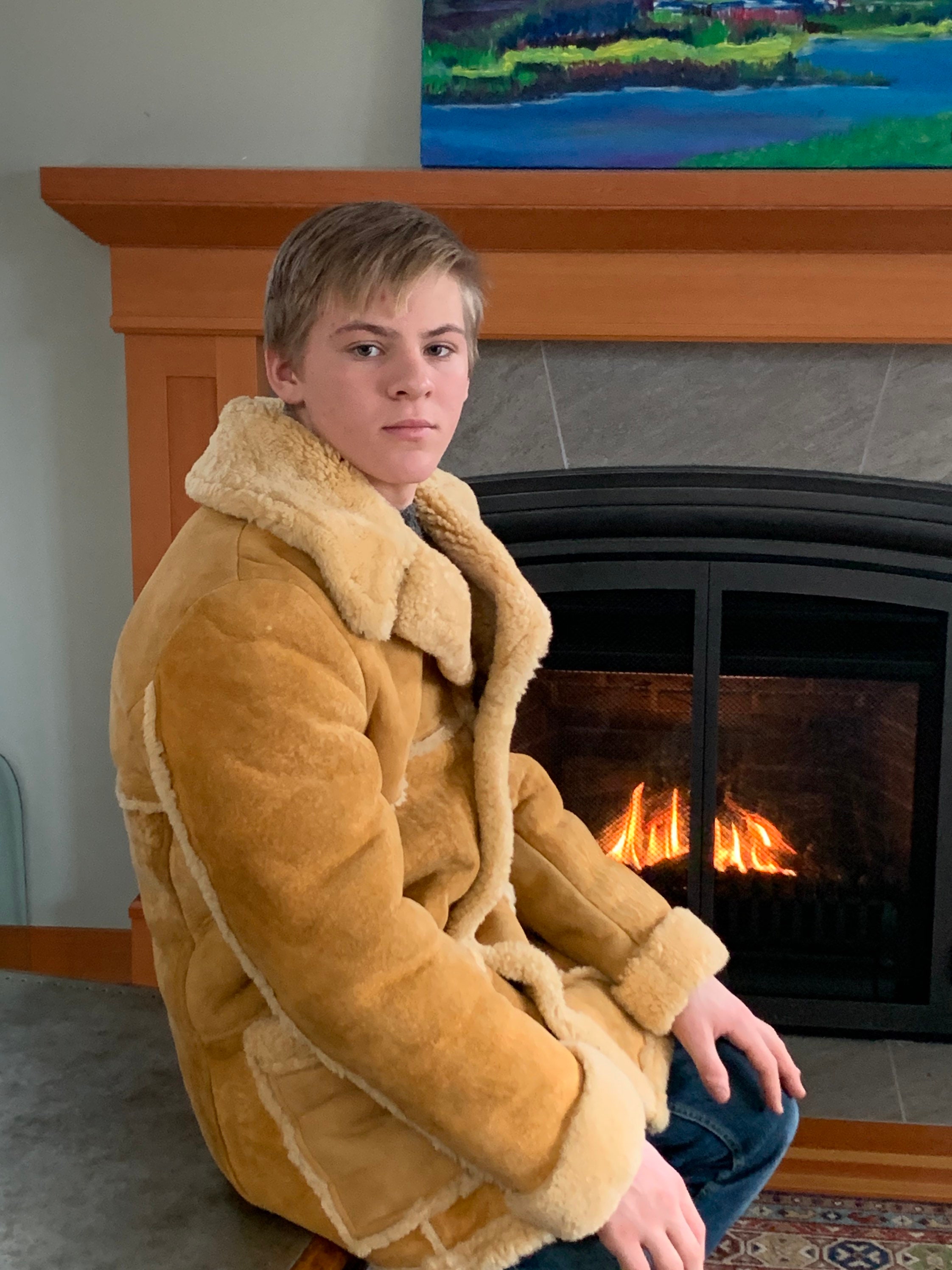 Sheepskin Coat - Etsy