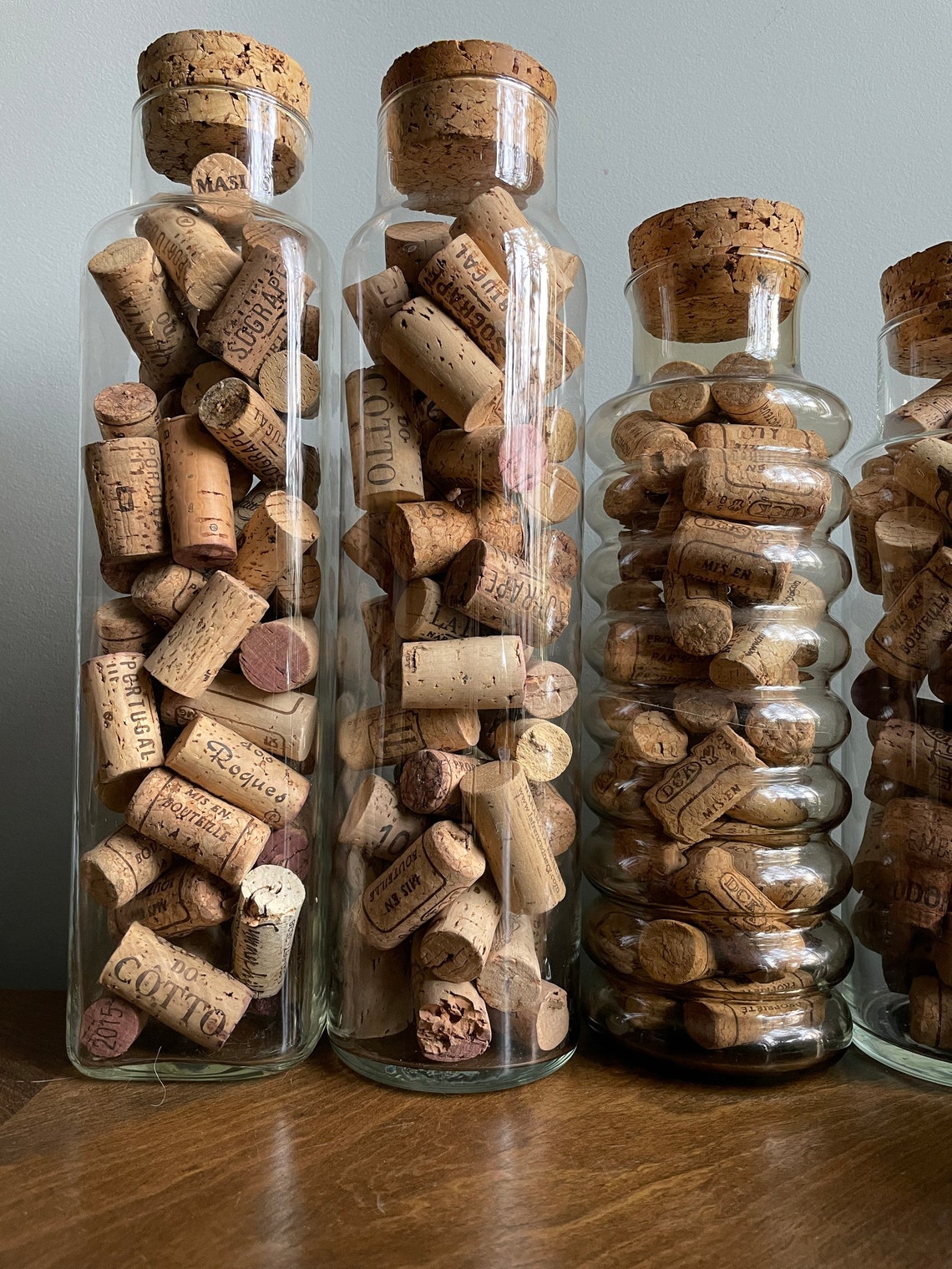 Glas Kork Gläser Sparschwein Apotheker Gläser | Etsy