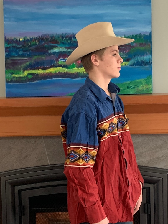 Wrangler outlet navajo shirt