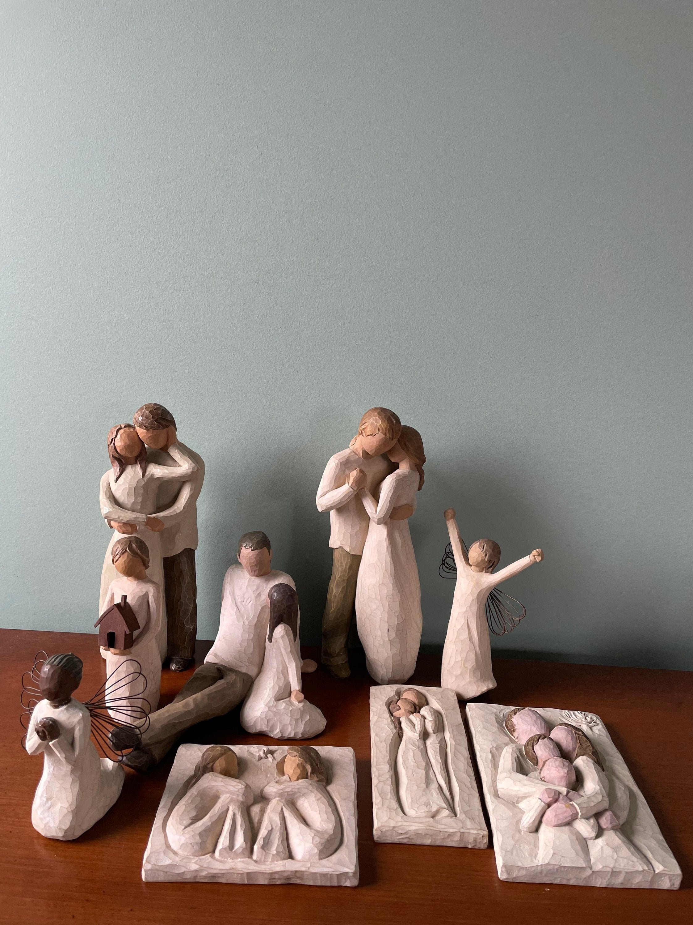 Willow Tree Figurines, Susan Lordi, Family Portrait, Together, Promise,  Father and Daughter, Friendship, Embrace, Mi Casa, ángel of Courage, -   Hong Kong