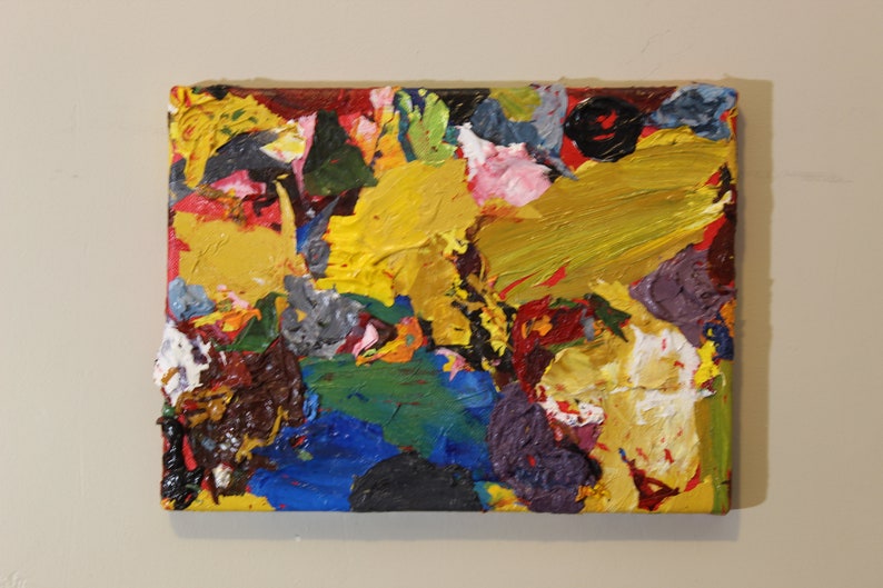 Palette complète en anglais Peinture acrylique abstraite Etsy France