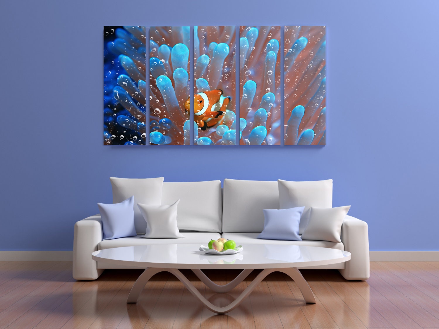 Aquarium Beautiful Art Wall Fish Underwater Cool Print Wall | Etsy