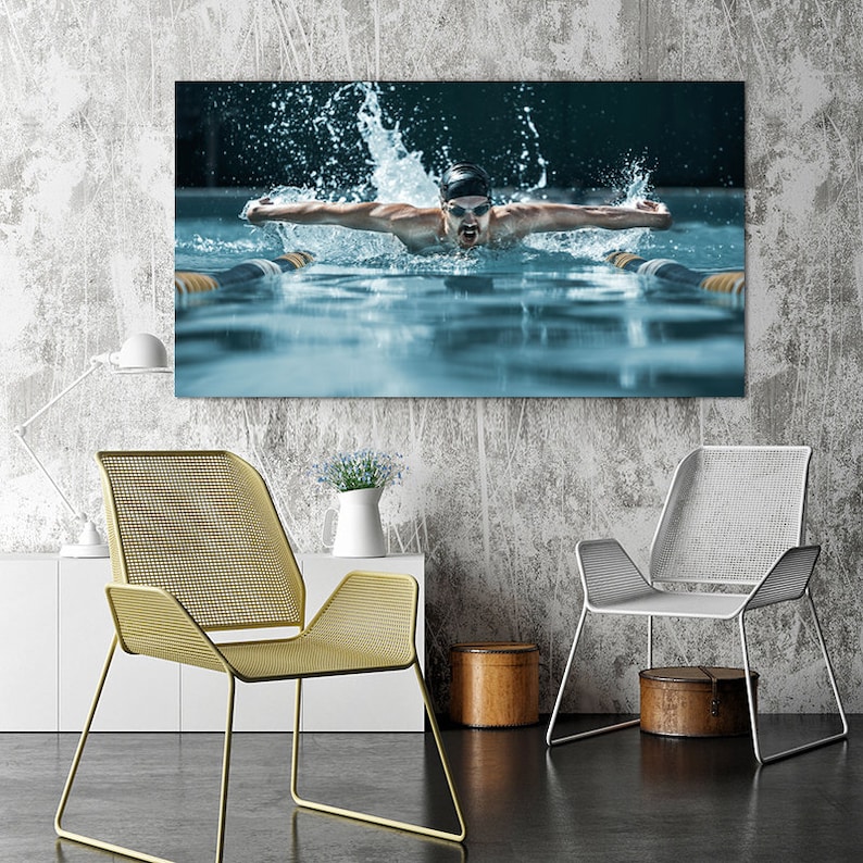 Swimmer Pictures For Bedroom Swimming Wall Art Sport Wall Art Etsy