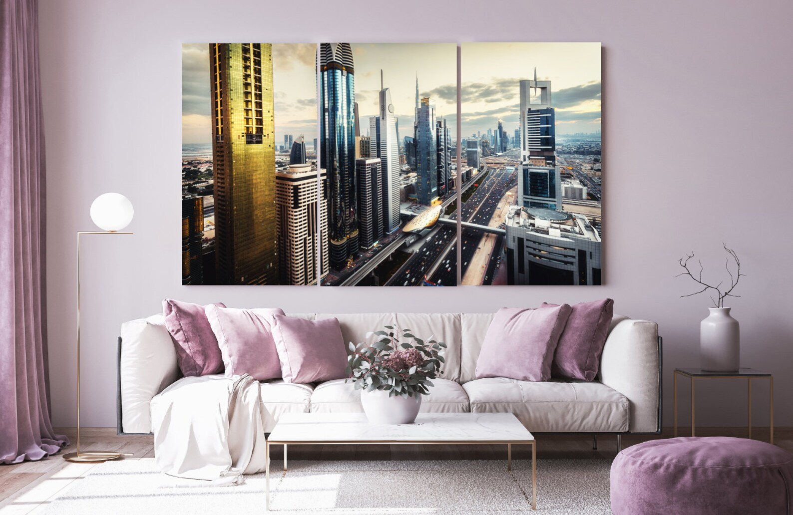 Dubai Wonderful City Wall Decor Dubai Wall Art Decor Ideas Etsy